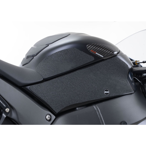 R&G KAWASAKI ZX10-R TANK TRACTION GRIP (CLEAR 4 GRIP KIT)